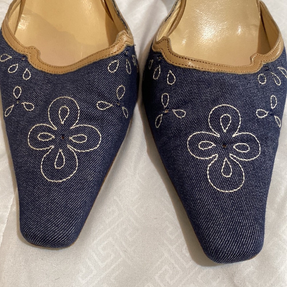 🔥 🔥 🔥 denim Jimmy Choo Heels - Picture 5 of 12